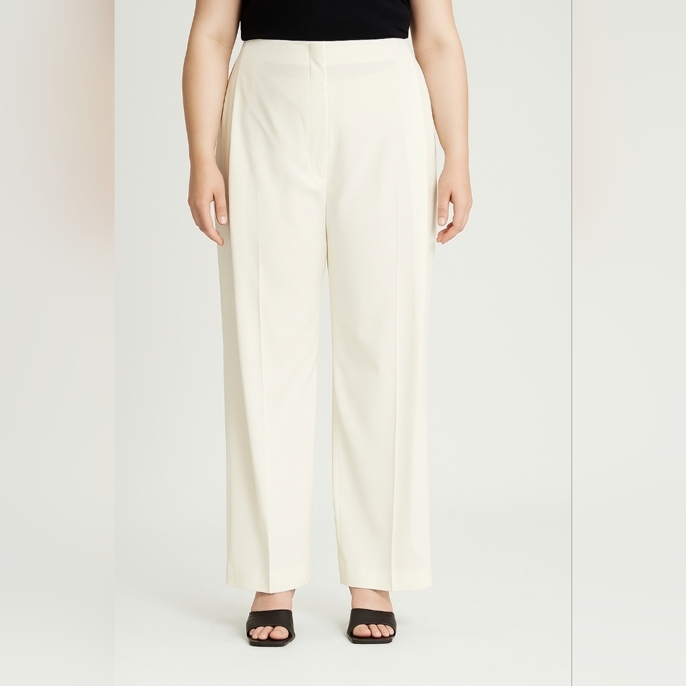 NWOT Escada White Wide Leg Pants & Jumpsuits